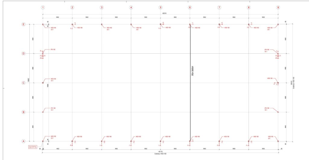 Plan architecte